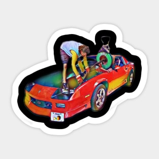 Camaro Rooter (no text) Sticker